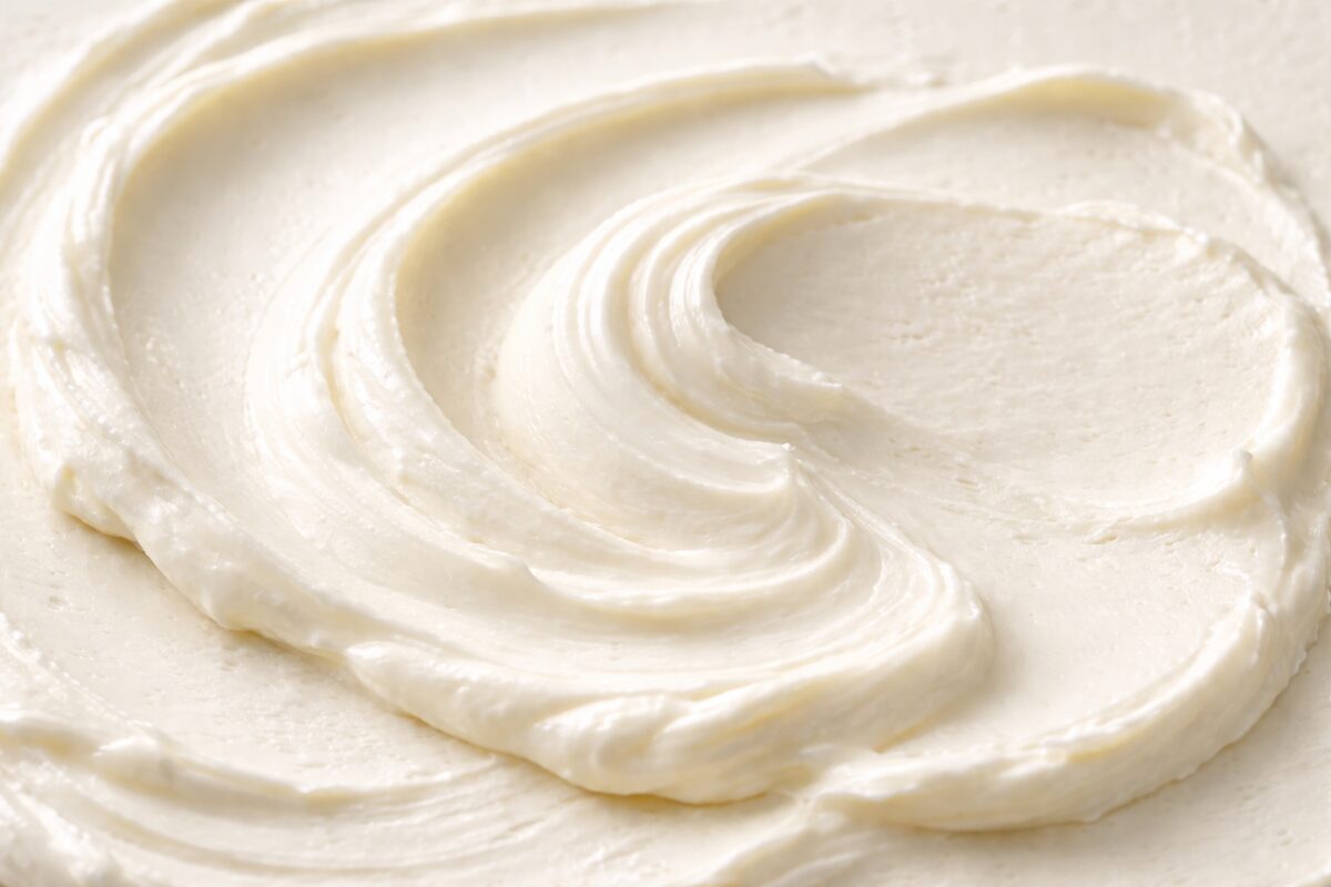 VANOZZA Frischcreme Natur cremig auf Bagel