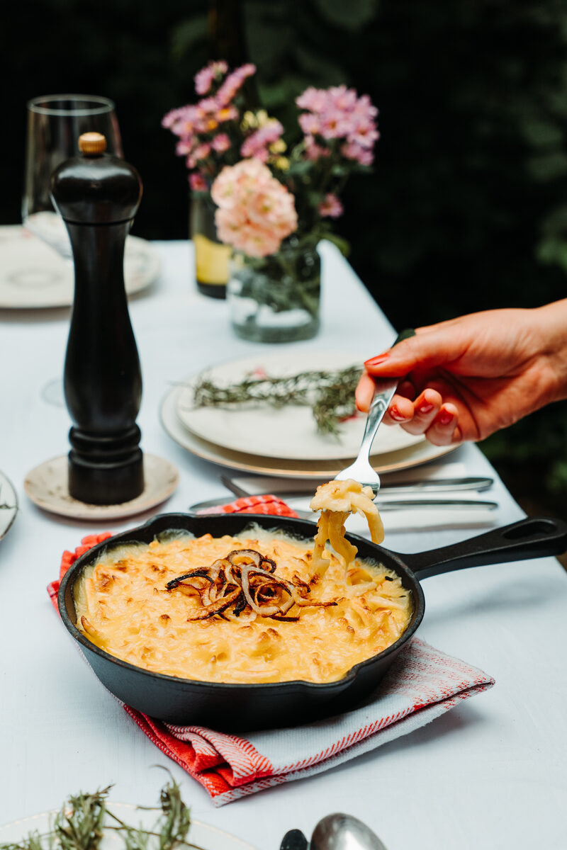 VANOZZA Grated Gusto Gouda-Style geschmolzen