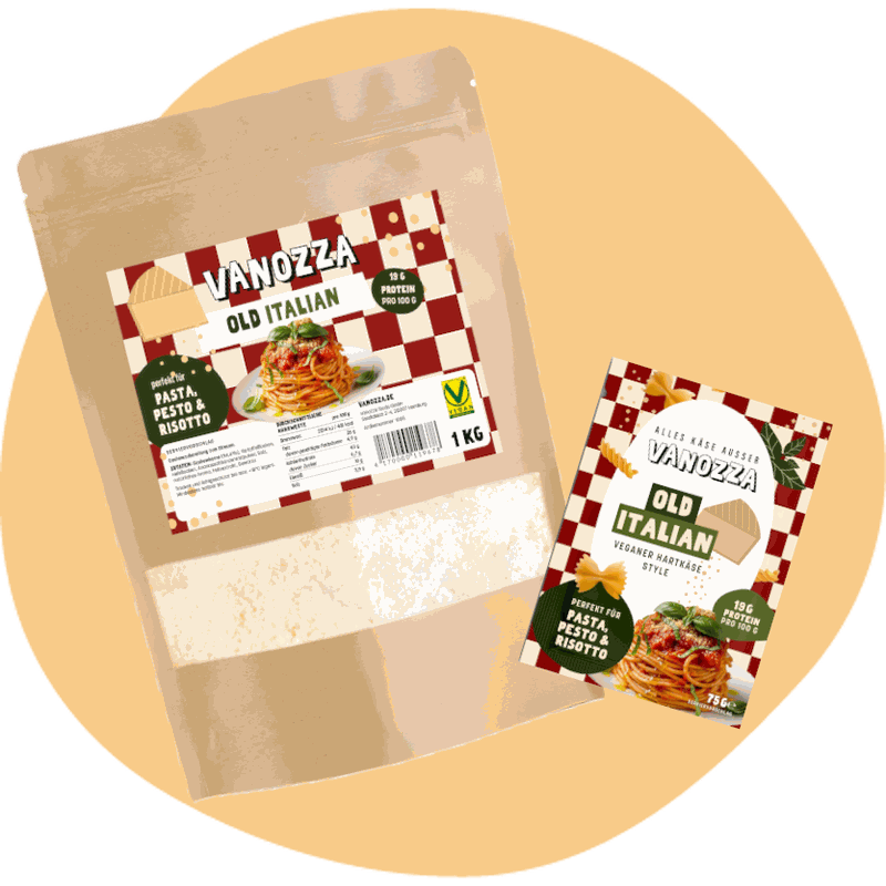 VANOZZA Old Italian – 75 g Retail und 1 kg Gastro