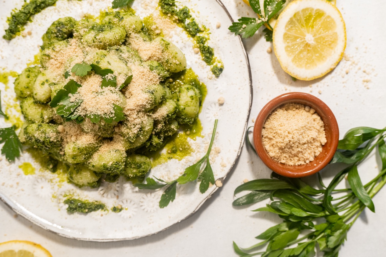 Petersilien-Pesto mit Zitrone